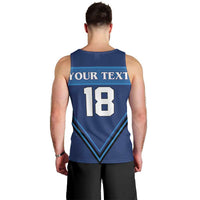Finland Hockey Custom Men Tank Top Suomi Lion Ice Pride 2026 Blue Version