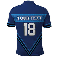 Finland Hockey Custom Polo Shirt Suomi Lion Ice Pride 2026 Blue Version
