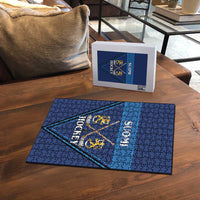 Finland Hockey Puzzle Suomi Lion Ice Pride 2026 Blue Version