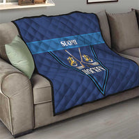 Finland Hockey Quilt Suomi Lion Ice Pride 2026 Blue Version