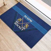 Finland Hockey Rubber Doormat Suomi Lion Ice Pride 2026 Blue Version