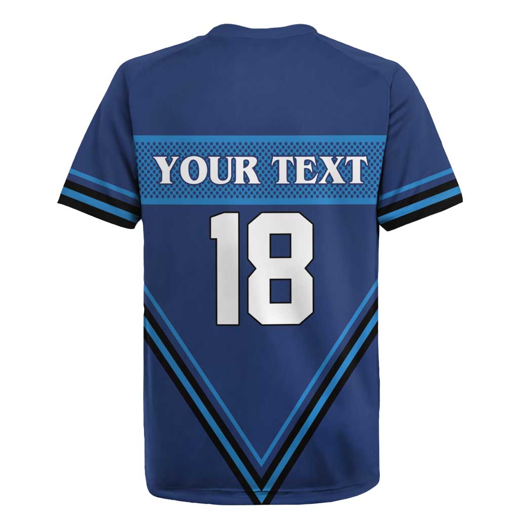 Finland Hockey Custom Rugby Jersey Suomi Lion Ice Pride 2026 Blue Version