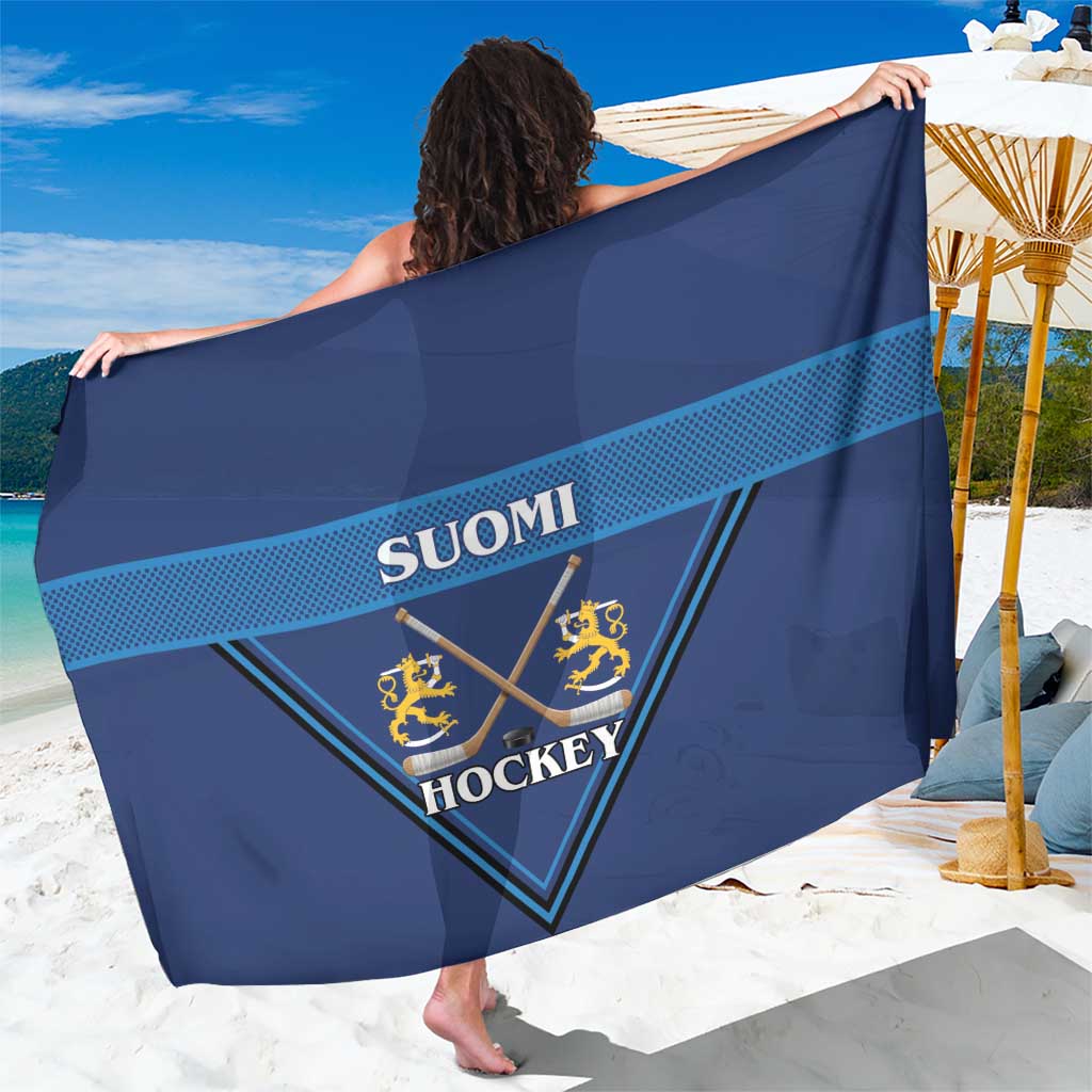 Finland Hockey Sarong Suomi Lion Ice Pride 2026 Blue Version