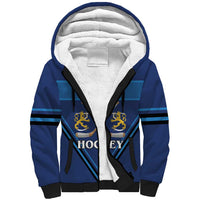 Finland Hockey Custom Sherpa Hoodie Suomi Lion Ice Pride 2026 Blue Version