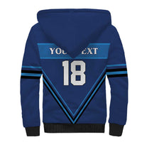 Finland Hockey Custom Sherpa Hoodie Suomi Lion Ice Pride 2026 Blue Version