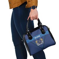 Finland Hockey Shoulder Handbag Suomi Lion Ice Pride 2026 Blue Version