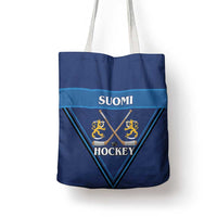 Finland Hockey Tote Bag Suomi Lion Ice Pride 2026 Blue Version