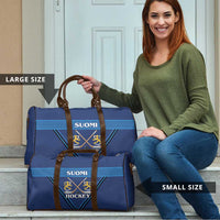 Finland Hockey Travel Bag Suomi Lion Ice Pride 2026 Blue Version