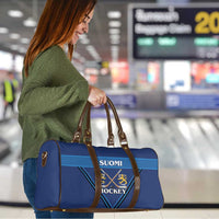 Finland Hockey Travel Bag Suomi Lion Ice Pride 2026 Blue Version