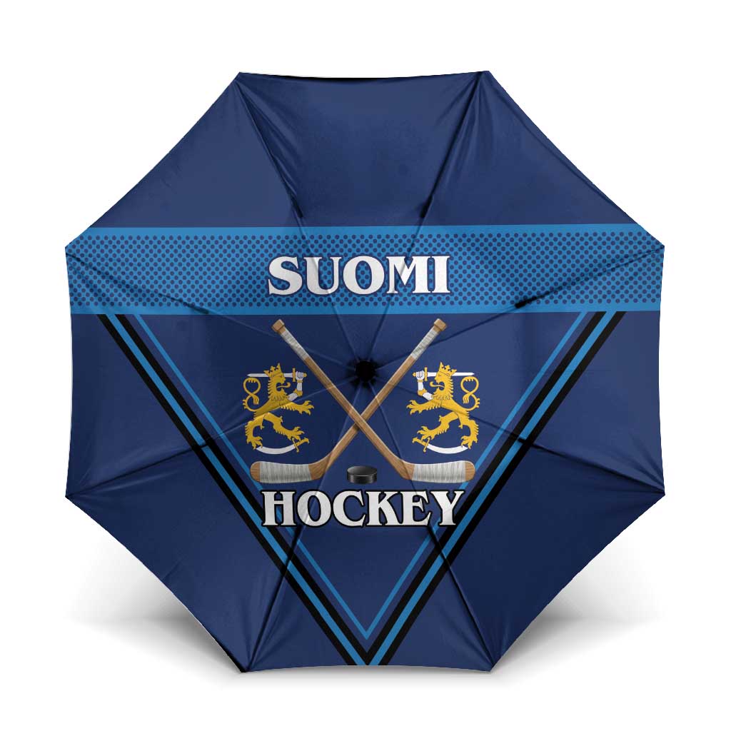 Finland Hockey Umbrella Suomi Lion Ice Pride 2026 Blue Version
