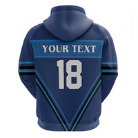 Finland Hockey Custom Zip Hoodie Suomi Lion Ice Pride 2026 Blue Version