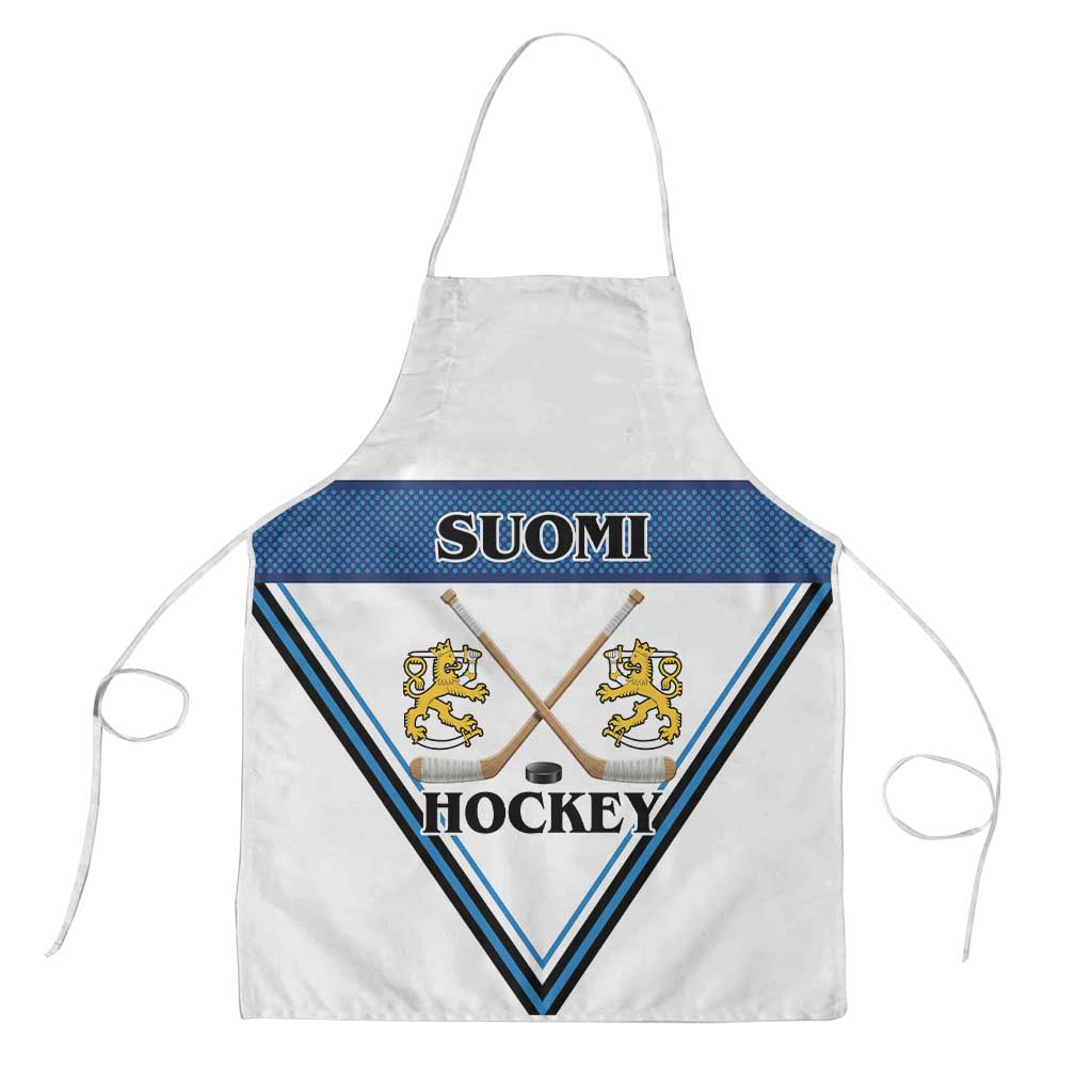 Finland Hockey Apron Suomi Lion Ice Pride 2026 White Version