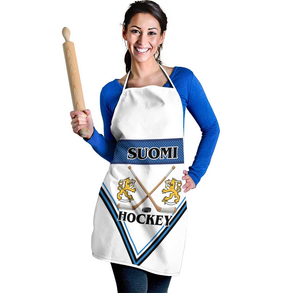 Finland Hockey Apron Suomi Lion Ice Pride 2026 White Version