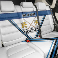 Finland Hockey Back Car Seat Cover Suomi Lion Ice Pride 2026 White Version