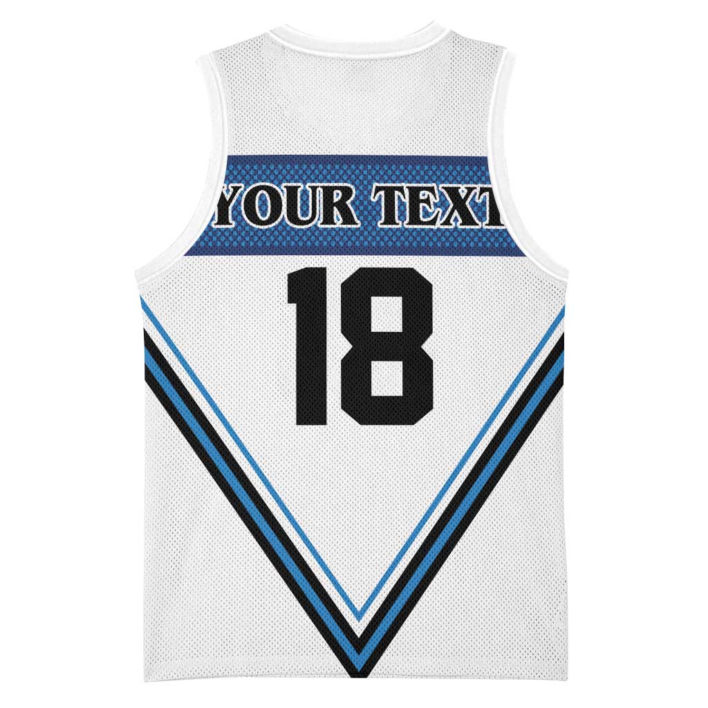 Finland Hockey Custom Basketball Jersey Suomi Lion Ice Pride 2026 White Version