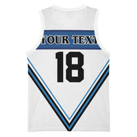 Finland Hockey Custom Basketball Jersey Suomi Lion Ice Pride 2026 White Version
