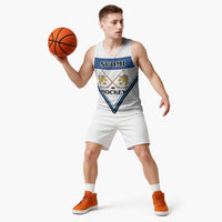 Finland Hockey Custom Basketball Jersey Suomi Lion Ice Pride 2026 White Version