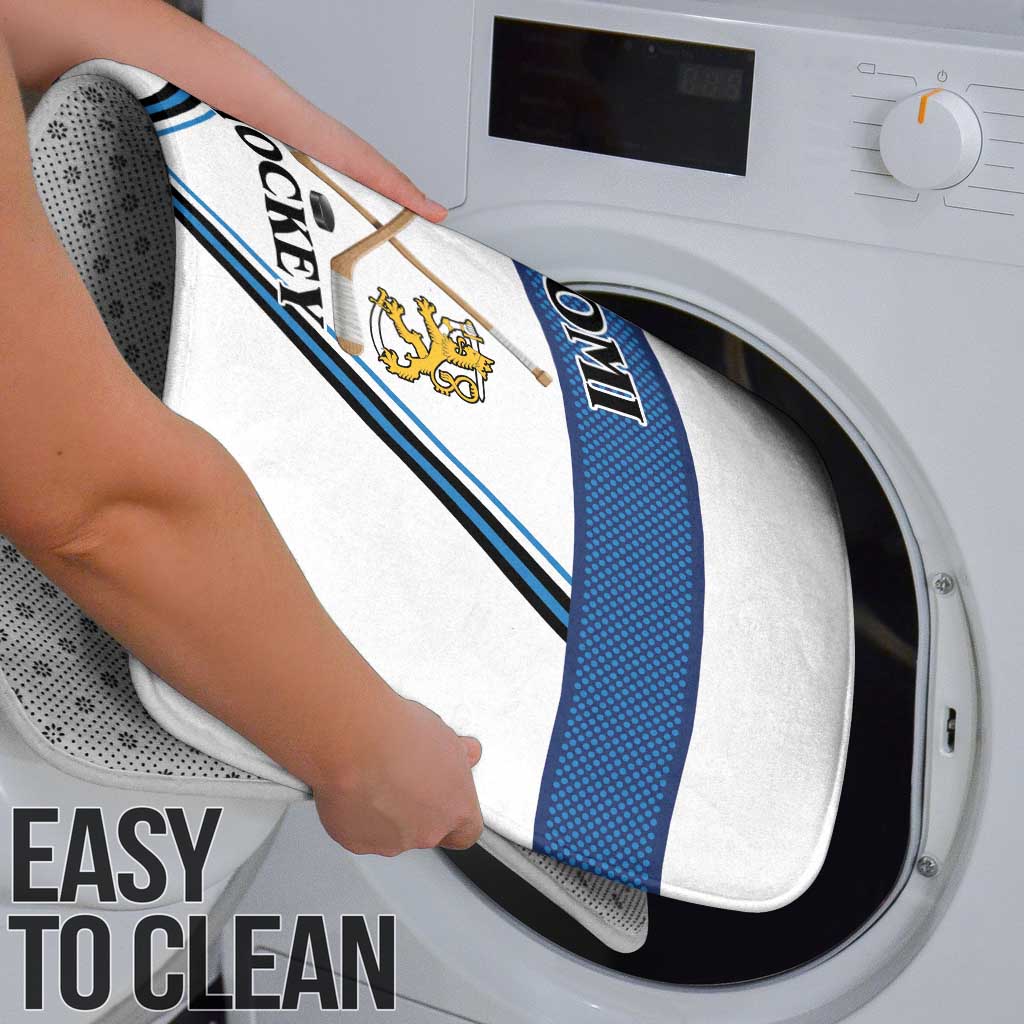Finland Hockey Bathroom Set Suomi Lion Ice Pride 2026 White Version