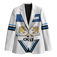 Finland Hockey Custom Blazer Suomi Lion Ice Pride 2026 White Version