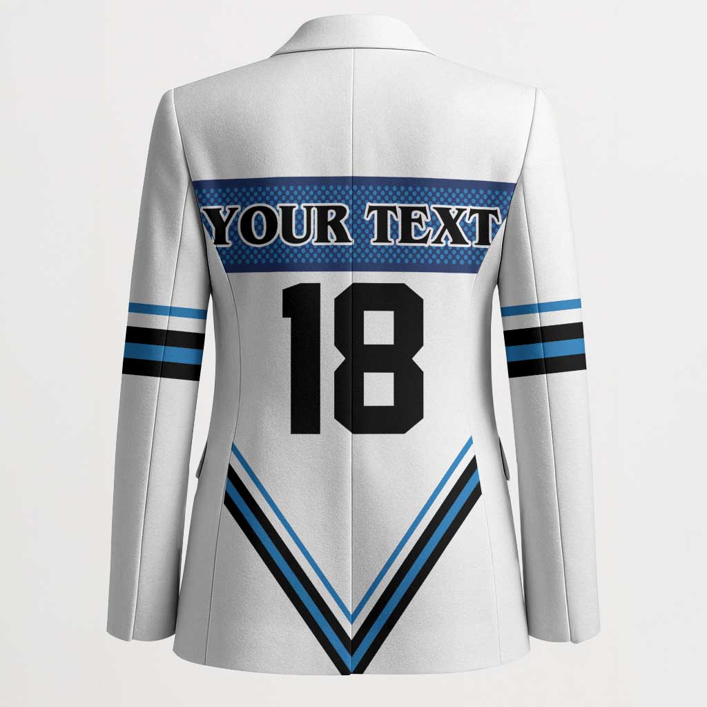 Finland Hockey Custom Blazer Suomi Lion Ice Pride 2026 White Version