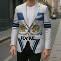 Finland Hockey Custom Blazer Suomi Lion Ice Pride 2026 White Version