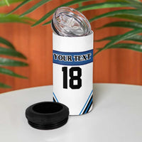 Finland Hockey Custom 4 in 1 Can Cooler Tumbler Suomi Lion Ice Pride 2026 White Version