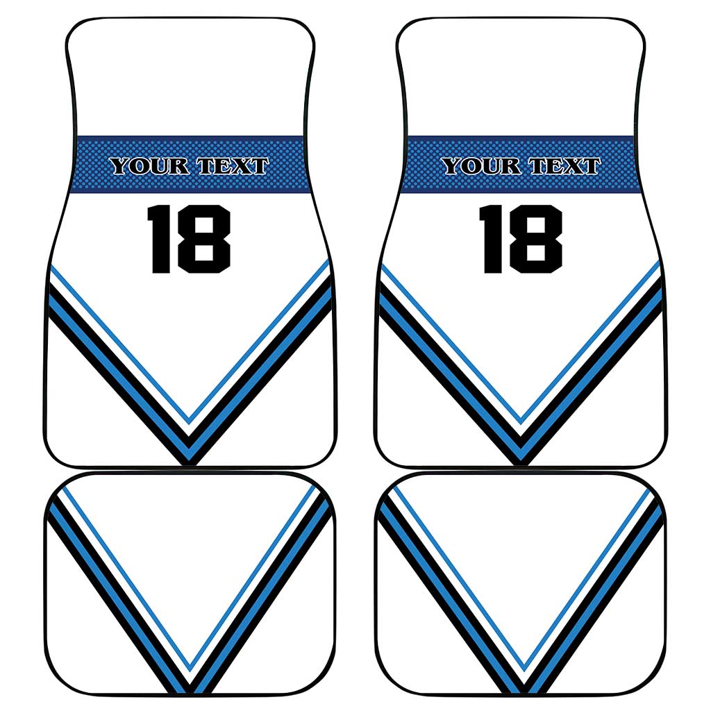 Finland Hockey Custom Car Mats Suomi Lion Ice Pride 2026 White Version