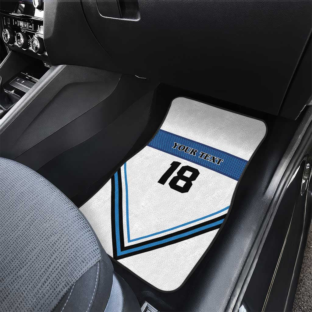 Finland Hockey Custom Car Mats Suomi Lion Ice Pride 2026 White Version
