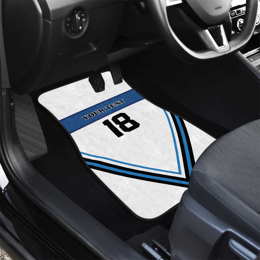 Finland Hockey Custom Car Mats Suomi Lion Ice Pride 2026 White Version