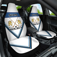 Finland Hockey Car Seat Cover Suomi Lion Ice Pride 2026 White Version