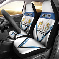 Finland Hockey Car Seat Cover Suomi Lion Ice Pride 2026 White Version