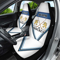 Finland Hockey Car Seat Cover Suomi Lion Ice Pride 2026 White Version