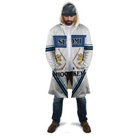 Finland Hockey Custom Cloak Suomi Lion Ice Pride 2026 White Version