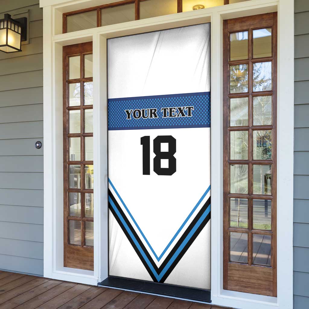 Finland Hockey Custom Door Cover Suomi Lion Ice Pride 2026 White Version