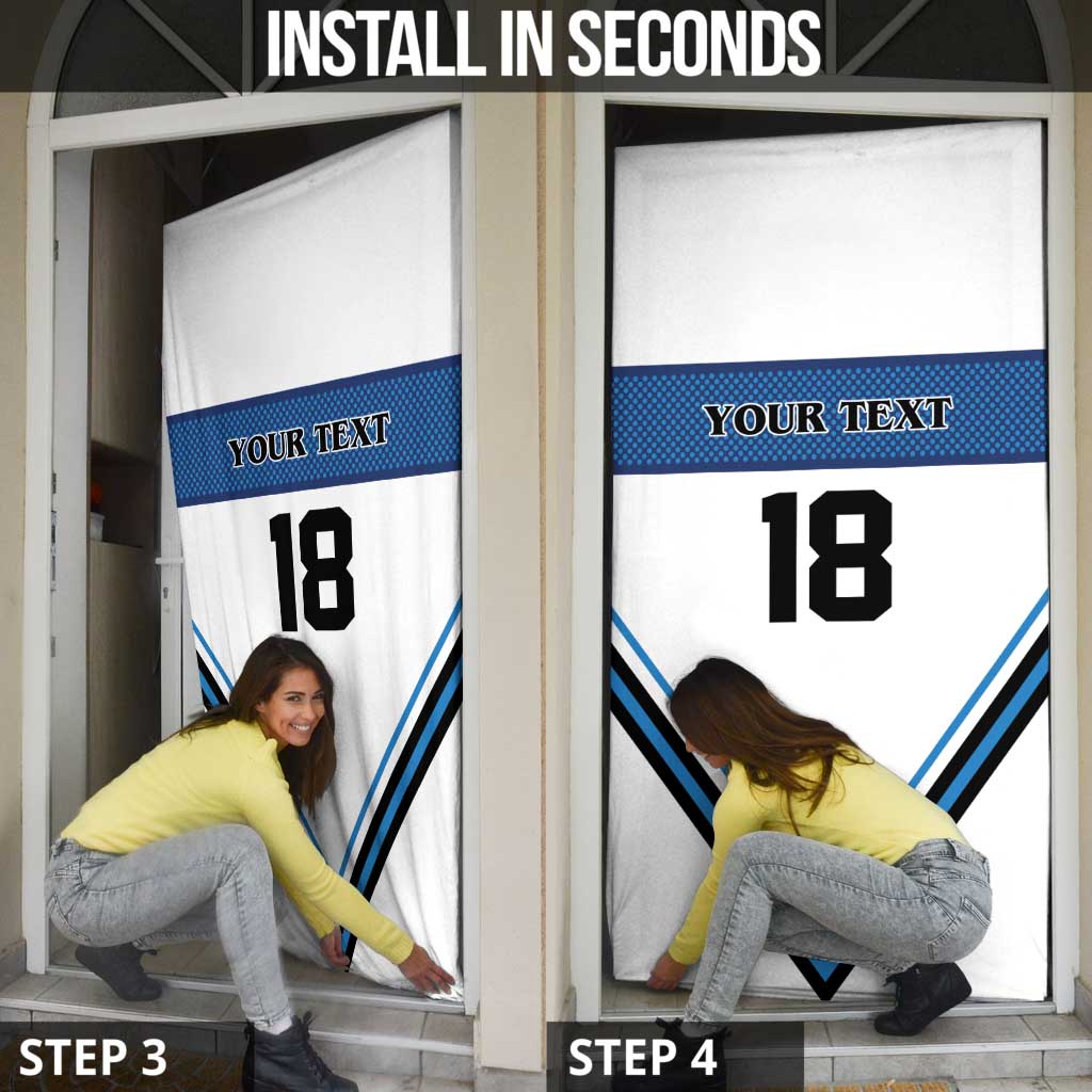 Finland Hockey Custom Door Cover Suomi Lion Ice Pride 2026 White Version