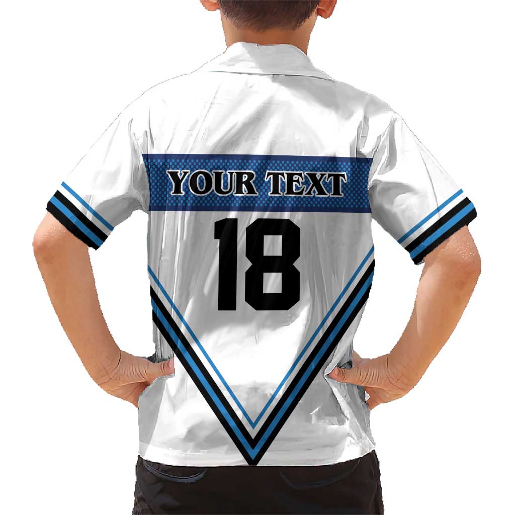 Finland Hockey Custom Kid Hawaiian Shirt Suomi Lion Ice Pride 2026 White Version