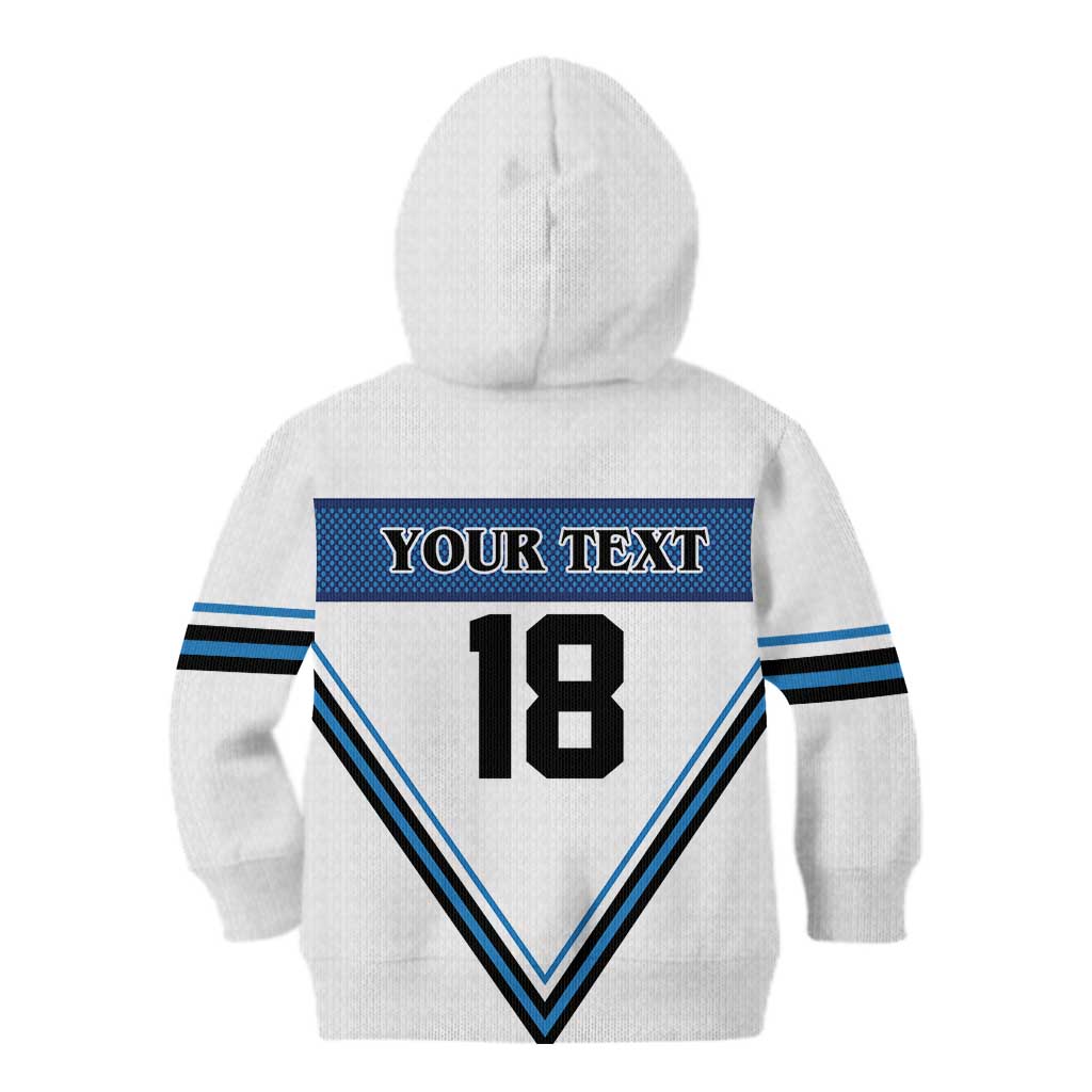 Finland Hockey Custom Kid Hoodie Suomi Lion Ice Pride 2026 White Version