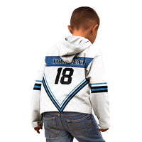 Finland Hockey Custom Kid Hoodie Suomi Lion Ice Pride 2026 White Version