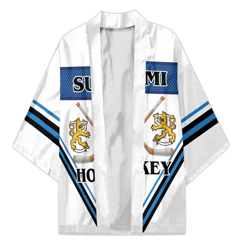 Finland Hockey Custom Kimono Suomi Lion Ice Pride 2026 White Version