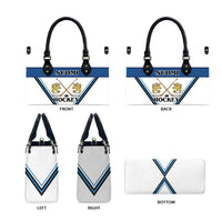 Finland Hockey Leather Bag Suomi Lion Ice Pride 2026 White Version