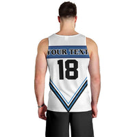 Finland Hockey Custom Men Tank Top Suomi Lion Ice Pride 2026 White Version
