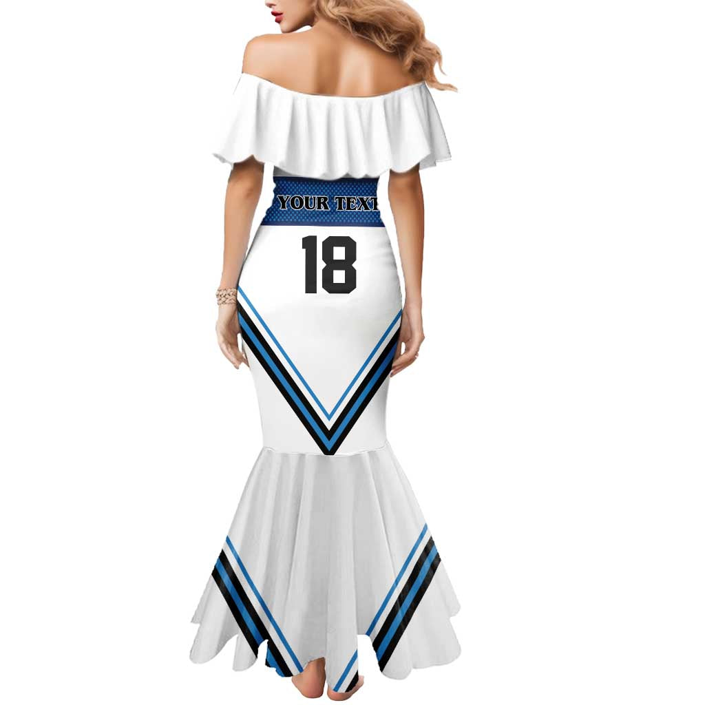 Finland Hockey Custom Mermaid Dress Suomi Lion Ice Pride 2026 White Version