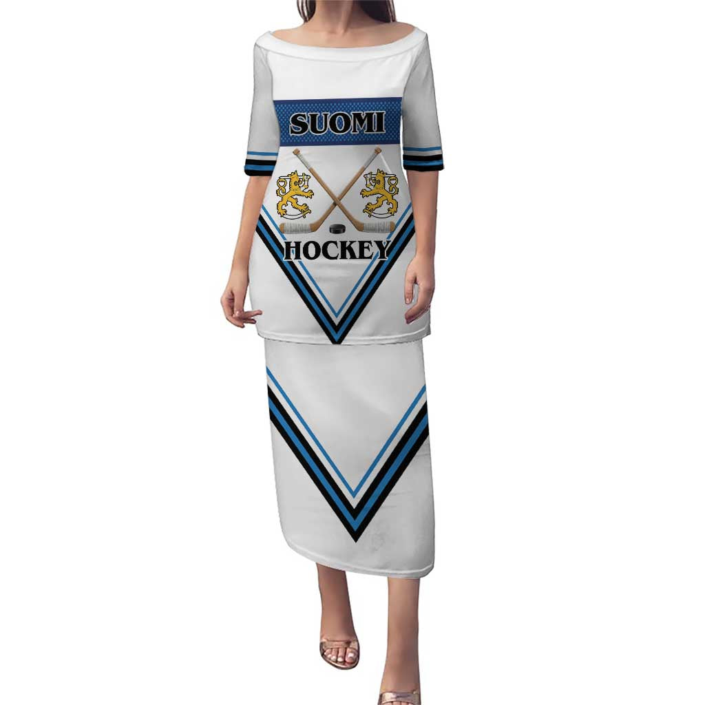 Finland Hockey Custom Puletasi Suomi Lion Ice Pride 2026 White Version