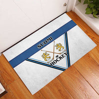 Finland Hockey Rubber Doormat Suomi Lion Ice Pride 2026 White Version