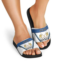 Finland Hockey Slide Sandals Suomi Lion Ice Pride 2026 White Version