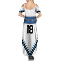 Finland Hockey Custom Summer Maxi Dress Suomi Lion Ice Pride 2026 White Version
