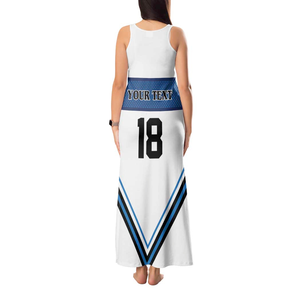 Finland Hockey Custom Tank Maxi Dress Suomi Lion Ice Pride 2026 White Version