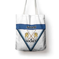 Finland Hockey Tote Bag Suomi Lion Ice Pride 2026 White Version