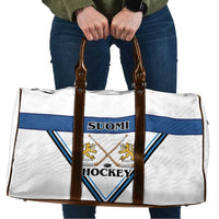 Finland Hockey Travel Bag Suomi Lion Ice Pride 2026 White Version
