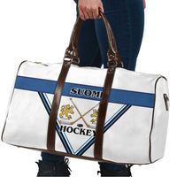 Finland Hockey Travel Bag Suomi Lion Ice Pride 2026 White Version
